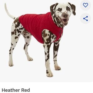 Heather Red Dog Sweater